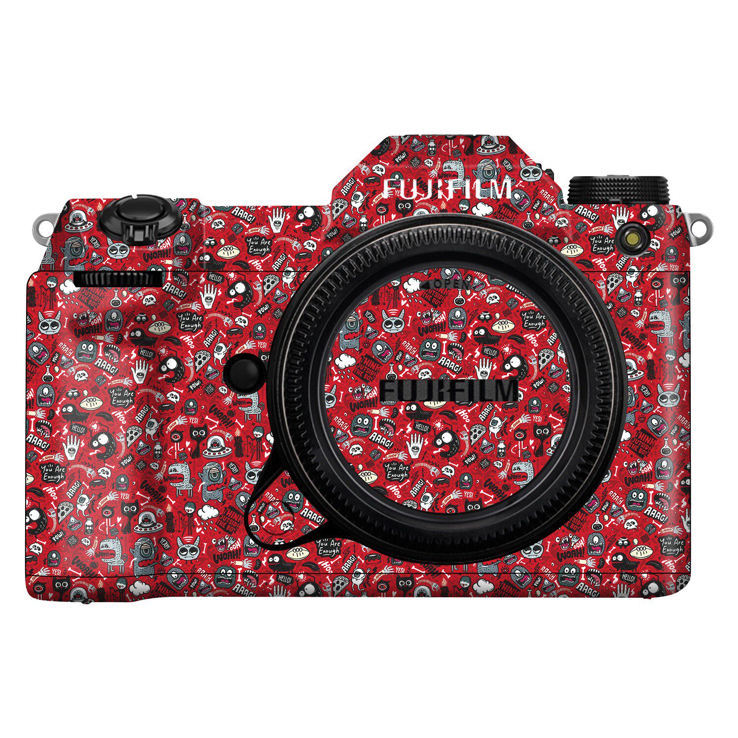 Suitable for Fuji GFX100S sticker camera anti-crash strip film change color film color patch without marks