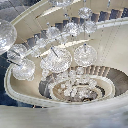 Youxue Sky Survension Slote Cereal Знаменитость Свадебная буксируя Проективная мягкая летающая подвеска Sanota Halle Chaotic Lantern