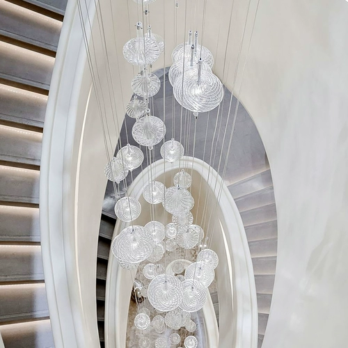 Youxue Sky Survension Slote Cereal Знаменитость Свадебная буксируя Проективная мягкая летающая подвеска Sanota Halle Chaotic Lantern