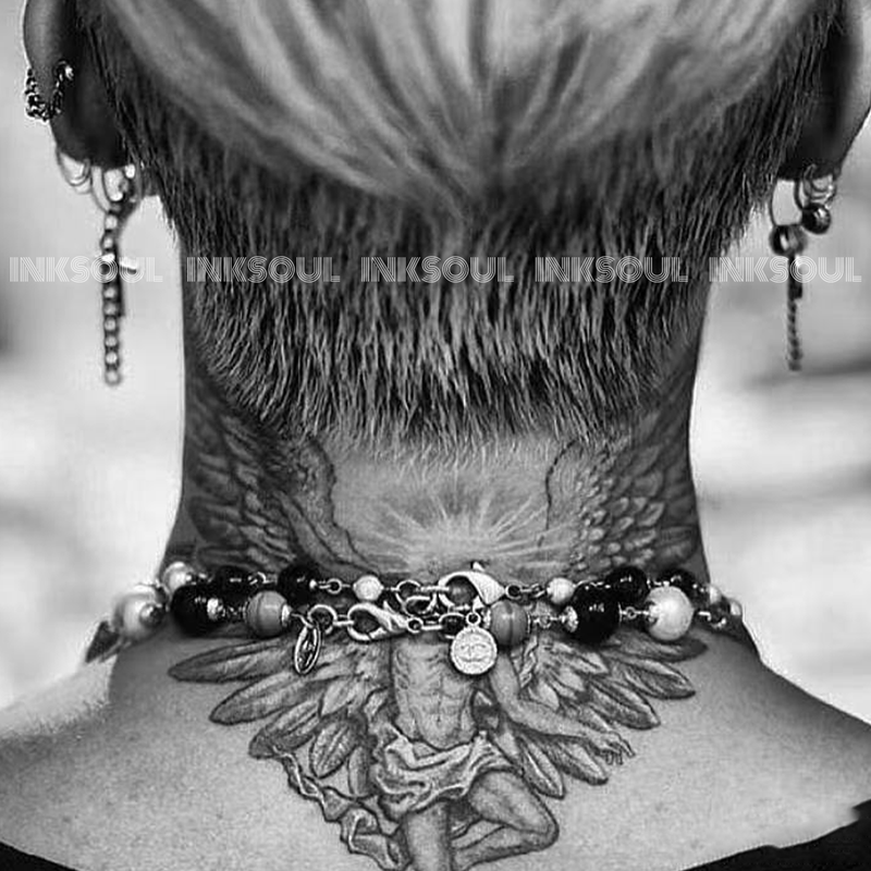 Gd's Same Style Angel Wings |   Trendy and Cool G-Dragon Fan Concert Support Tattoo Stickers, Herbal Semi-Permanent Realistic Tattoos.