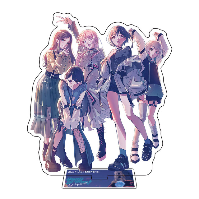 Mygo Concert Merchandise Standee Takashi Kousaka Akiho Aikey Keychain Ticket Stub Bang Dream Badge Pin