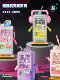 Weile Chuangxiang Creative Kidsren's Educational Toy Clip Doll Machine Small Particle Assembled Building Blocks Birthday Gift for Boys and Girls