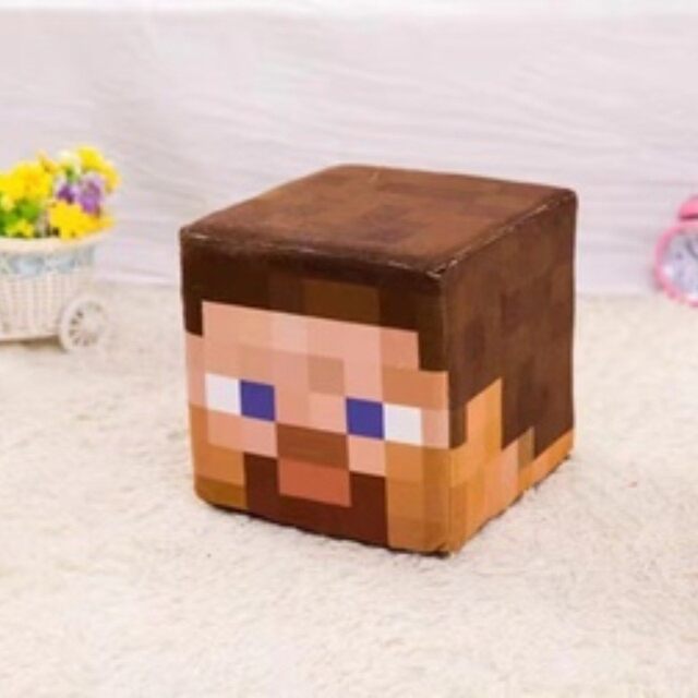 Minecraft Creeper Tnt Pillow Enderman Steve Mc Game Peripheral Block Plush Toy Doll