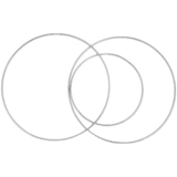 Вязание ручной работы DIY крючком автомобильный подвесной обруч 1,2*80 металлический обруч аксессуары Ловец снов обруч аксессуары