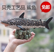 Natural Shell Conch Crafts Home Decoration Ornaments Exquisite Jewelry Animal Shark Gift Souvenir