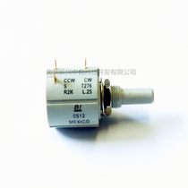 CCW CW CW S7276 R2K L 25 American BI multi-turn fine-tuning wire wound potentiometer imported from Mexico