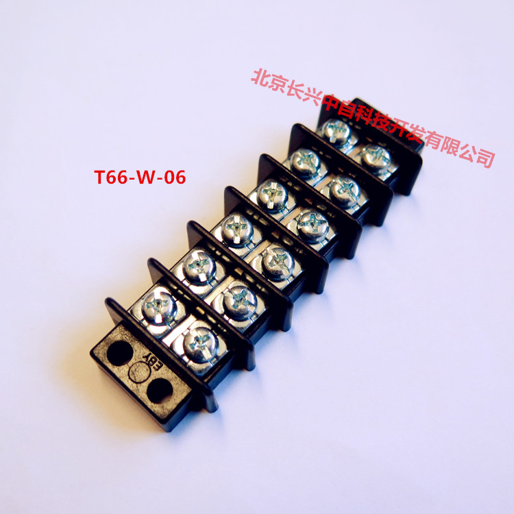 T66-W-06 Taiwan Progressive Alliance DECA pitch 11mm PCB wiring terminal attached to the relay-type end subtable