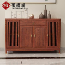 Rosewood dining side cabinet Entrance cabinet Living room solid wood light luxury tea cabinet Retro wall storage tea side cabinet decorative cabinet