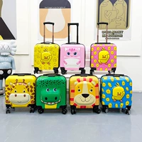 Мультяшный универсальный детский чемодан, 18 дюймов, 3D, подарок на день рождения