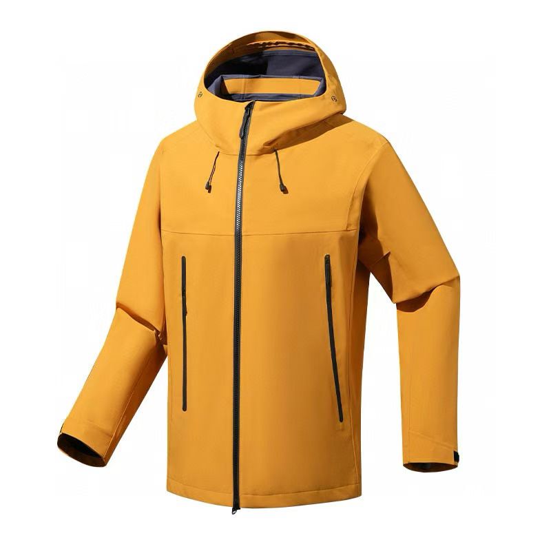 Urban Outdoor Softshell Jacket, Unisex Hooded Mountaineering Jacket, Windproof and Warm Sports Jacket for Spring