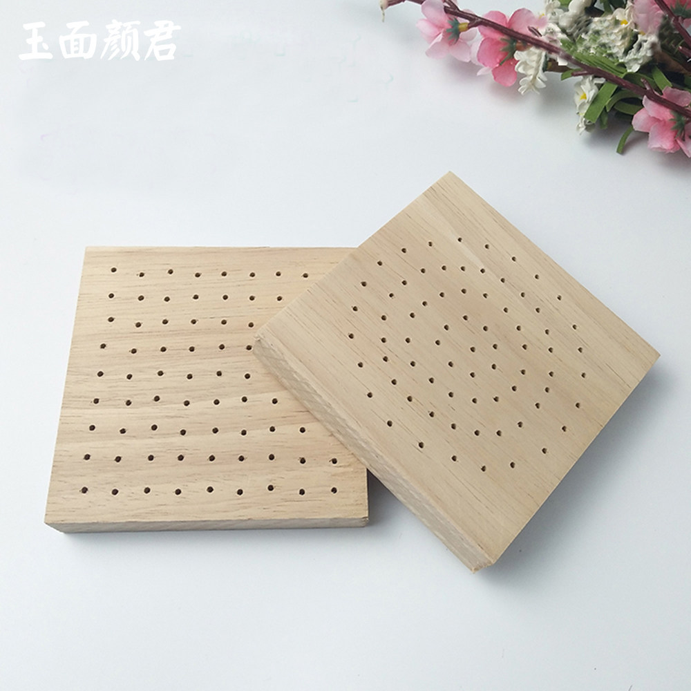 Ultra-light earth soft pottery wooden flapper Iron wire diy air drying drying table Drying table Wooden base flapper
