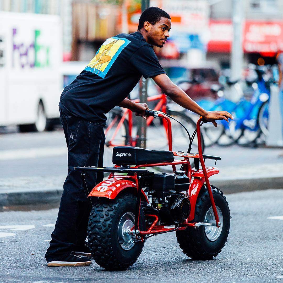 supreme mini bike