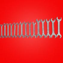 Extended labor-saving heavy-duty commonly used double-headed open-end wrench set auto repair industry universal board tool combination universal