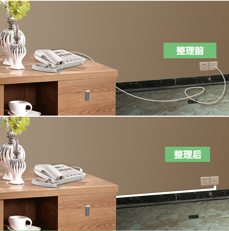 Dây trang trí hiện vật Khiên bảo vệ cảnh quan lưu trữ sáng tạo dòng truyền hình mạng đường dây tường không có dấu vết - TV tivi darling