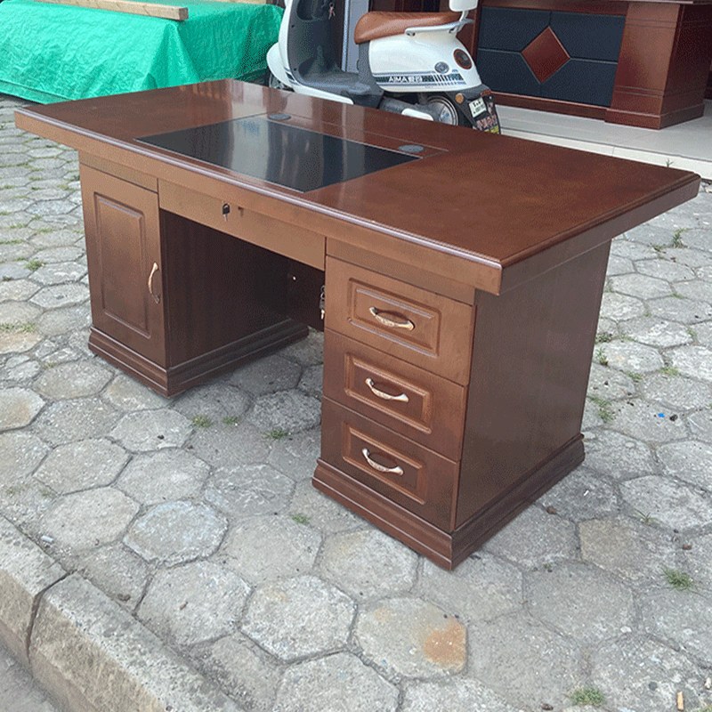 Soliku office staff desk and chair 1 2 m painted computer desk desk single person with drawer teacher desk