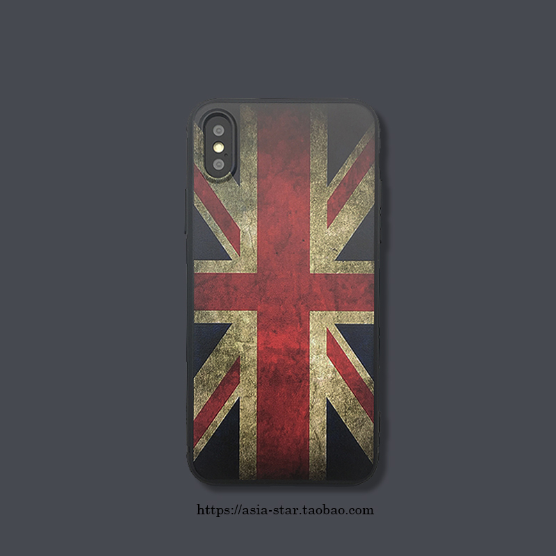 New Model 17 Retro Vintage 16P Case for Apple 13 Pro, Suitable for Uk, Germany, Mi Qi 15 Pro Max, Us 14, Silicone Soft Straight Edge Liquid Full-Cover 12 Protective Case, Creative and Personalized, Free Shipping