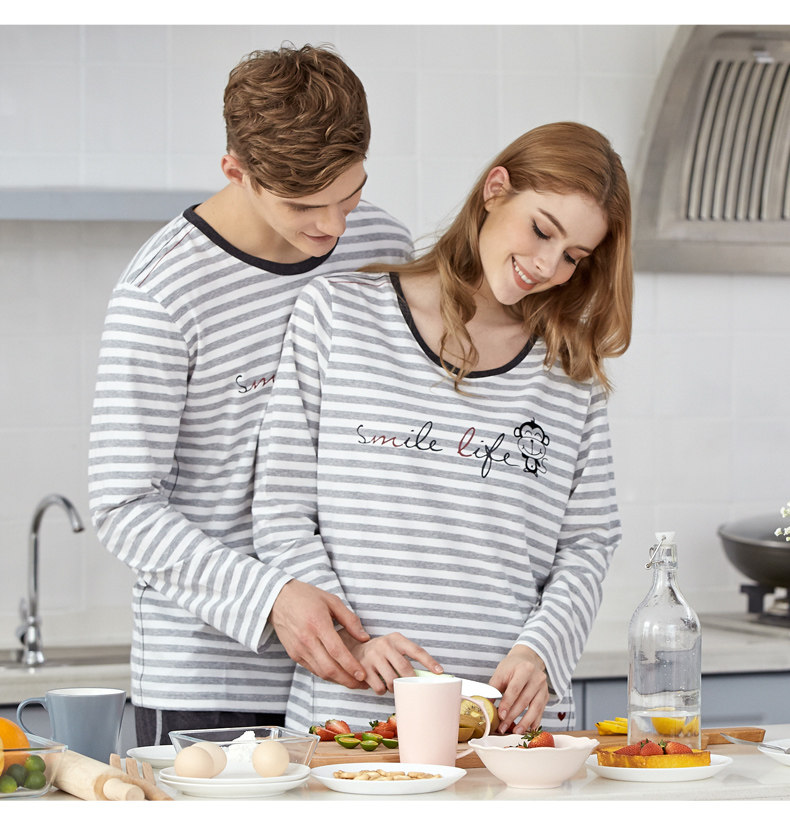 Pyjama mixte en Coton à manches longues - Ref 3005400 Image 15