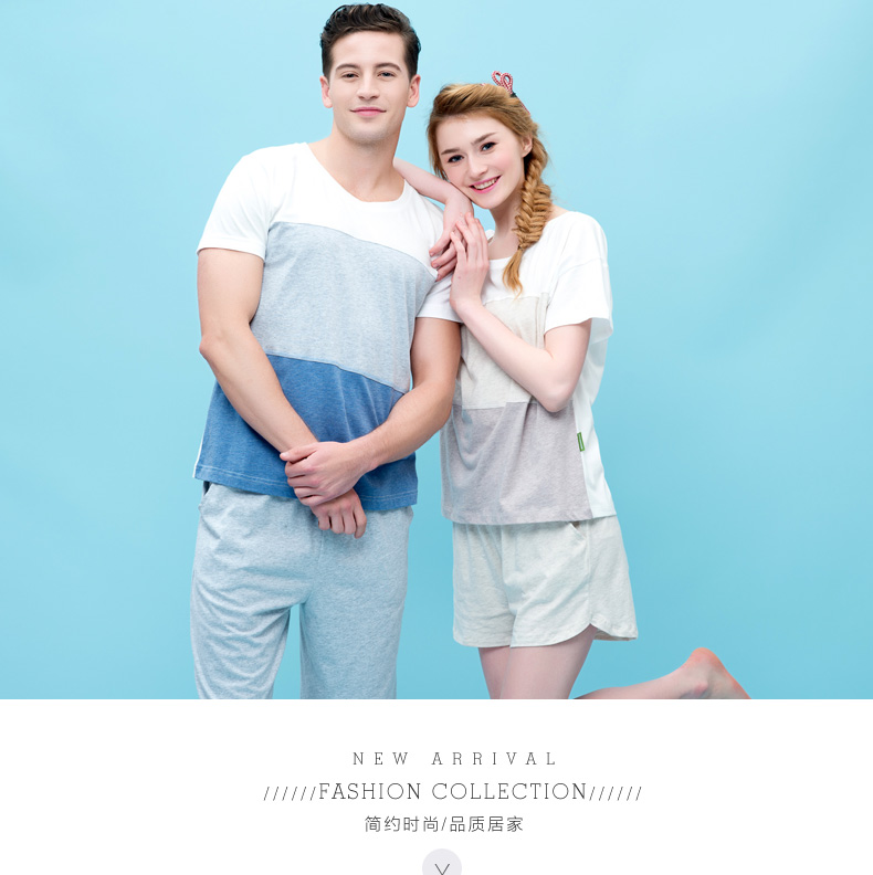 Pyjama mixte en Coton à manche courte - Ref 3005408 Image 17