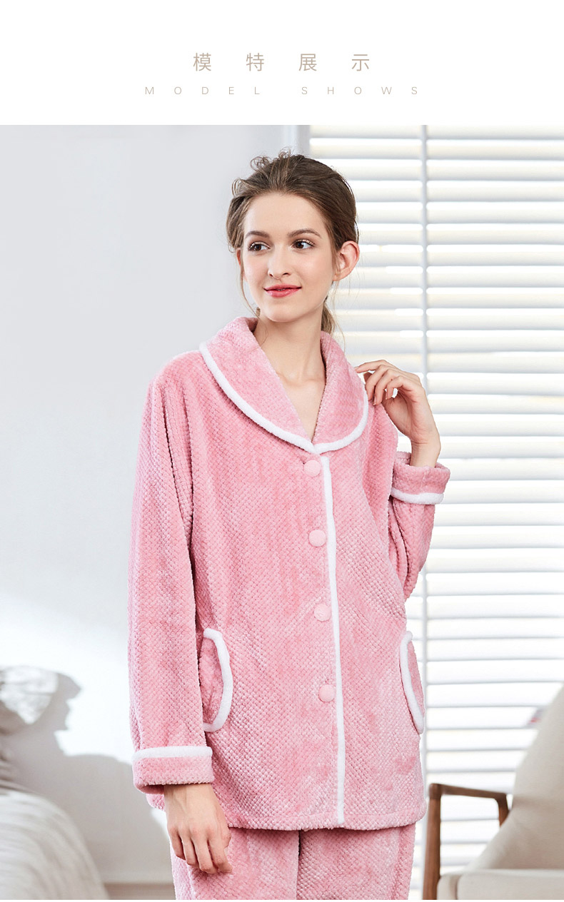 Pyjama pour femme à manches longues - Ref 2993650 Image 10