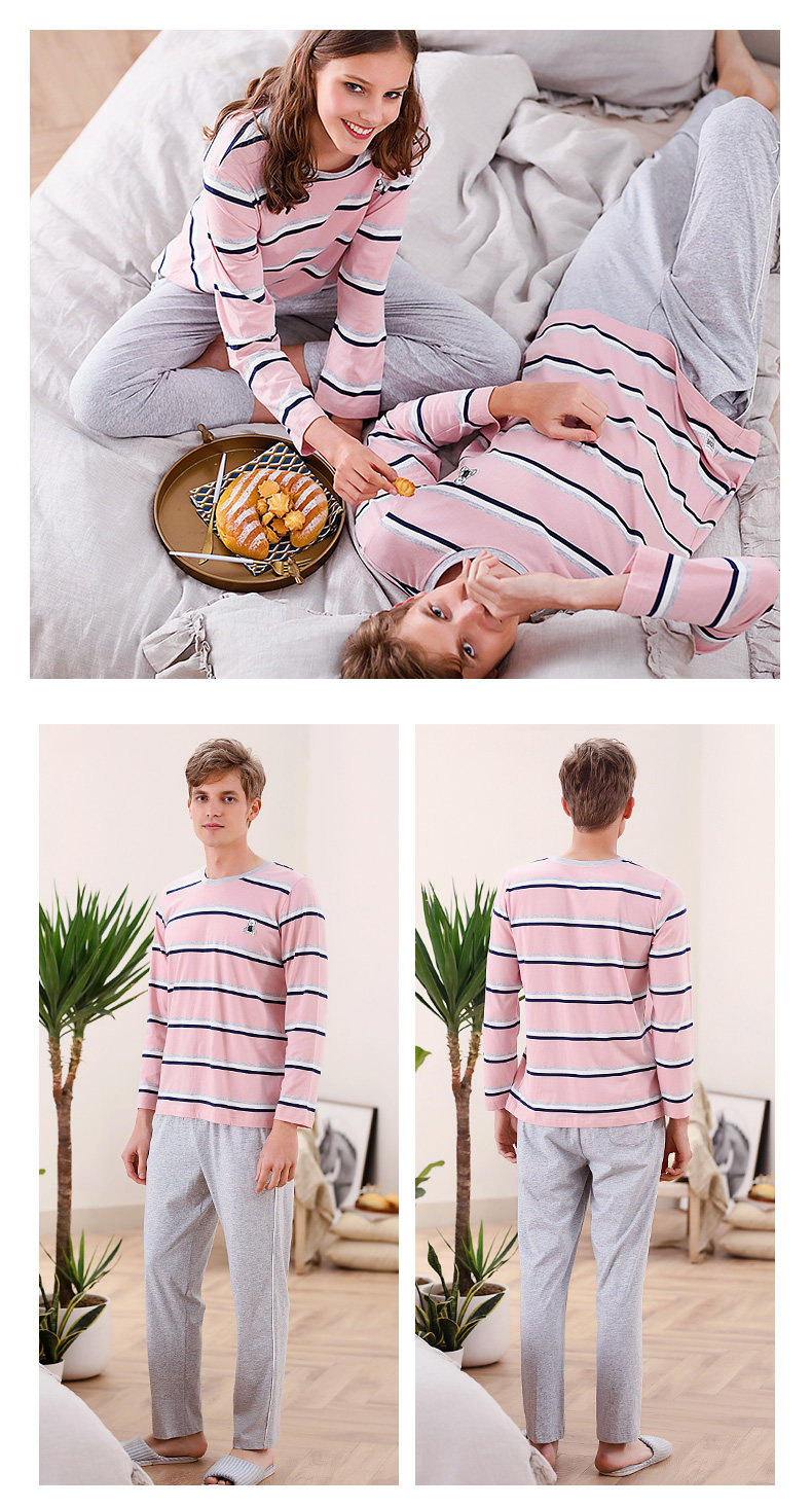 Pyjama mixte en Coton à manches longues - Ref 3005425 Image 15