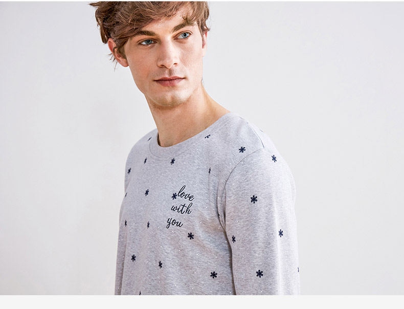 Pyjama mixte en Coton à manches longues - Ref 3005450 Image 12