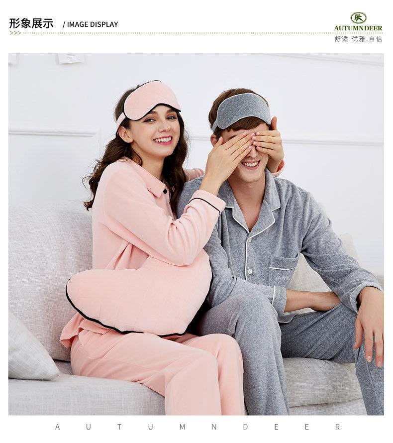 Pyjama mixte en Coton à manches longues - Ref 3005444 Image 7