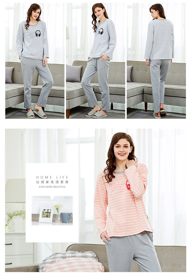 Pyjama mixte en Coton à manches longues - Ref 3005427 Image 11