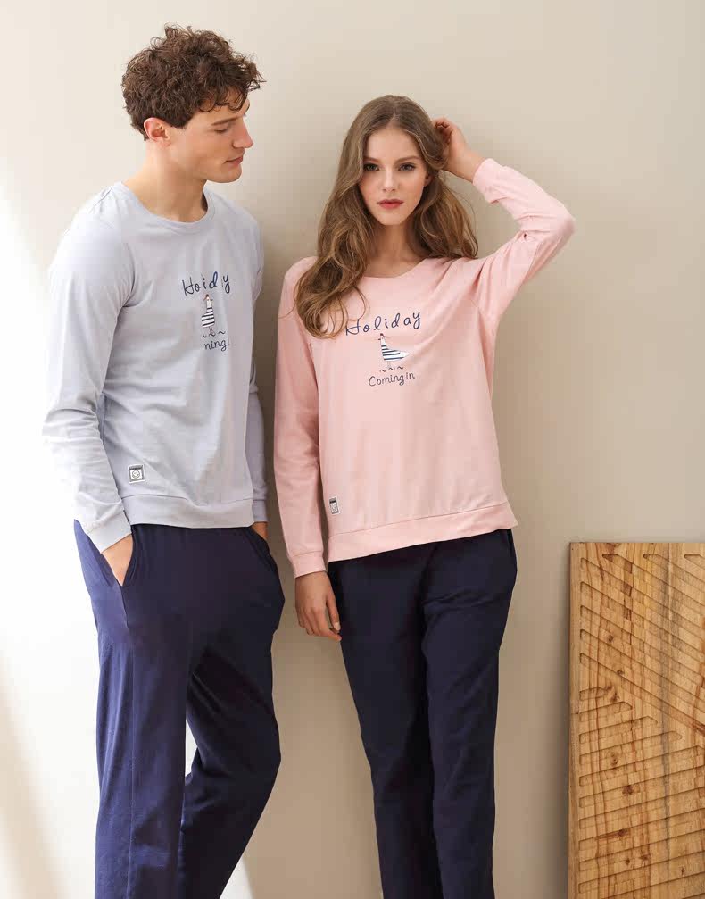 Pyjama mixte en Coton à manches longues - Ref 3005406 Image 6