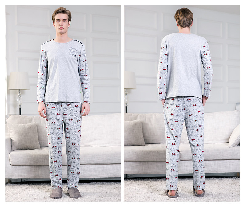 Pyjama mixte en Coton à manches longues - Ref 3005428 Image 18