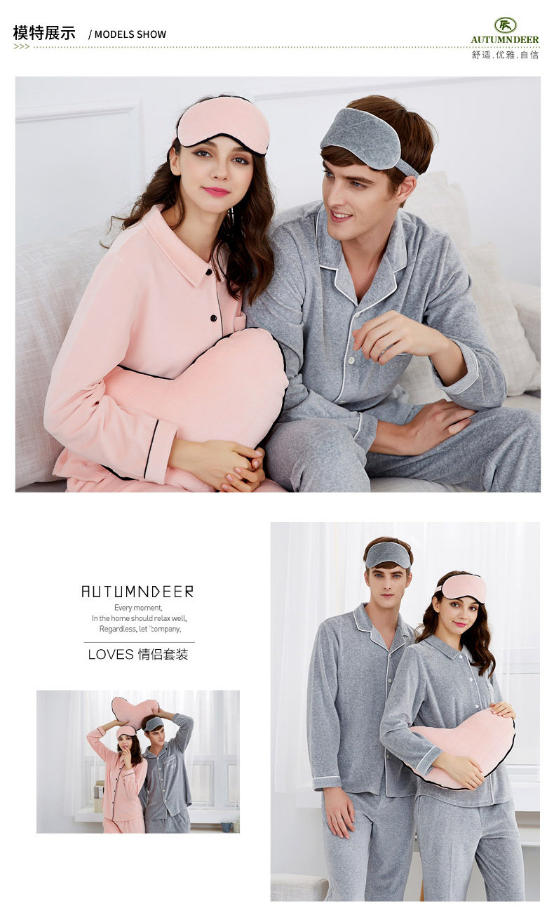 Pyjama mixte en Coton à manches longues - Ref 3005444 Image 13