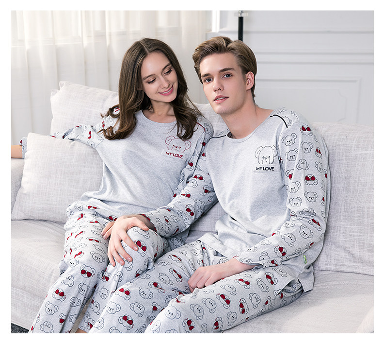 Pyjama mixte en Coton à manches longues - Ref 3005428 Image 14