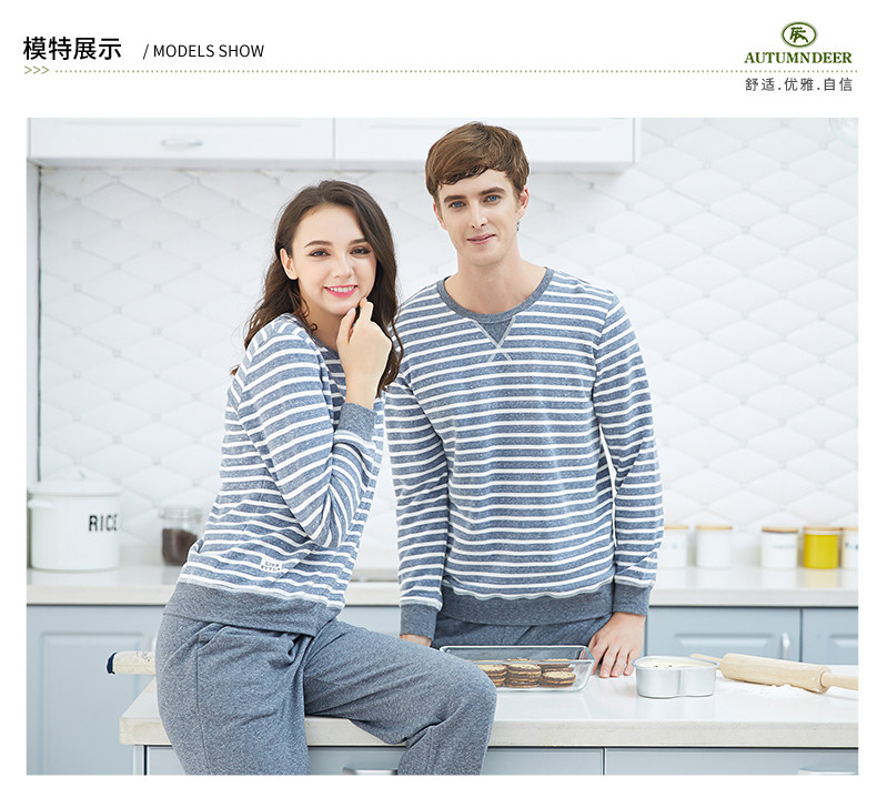 Pyjama mixte en Coton à manches longues - Ref 3005434 Image 12