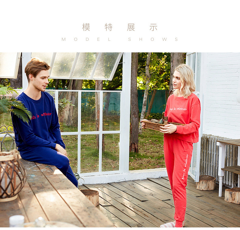 Pyjama mixte en Coton à manches longues - Ref 3005456 Image 10