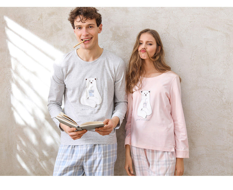 Pyjama mixte en Coton à manches longues - Ref 3005405 Image 15