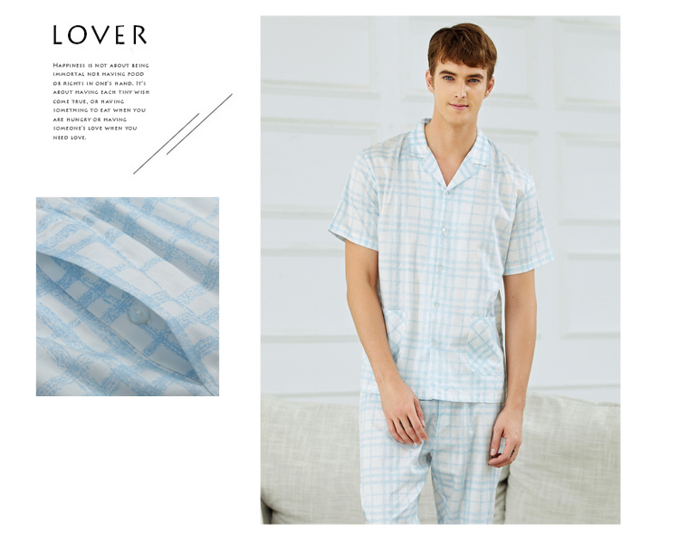 Pyjama mixte en Coton à manche courte - Ref 3005468 Image 16