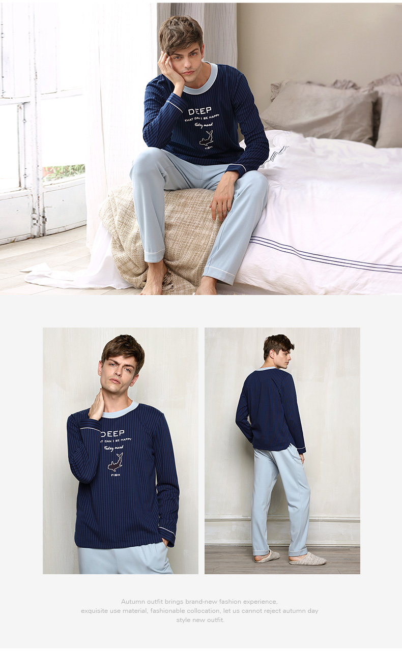 Pyjama mixte en Coton à manches longues - Ref 3005409 Image 12