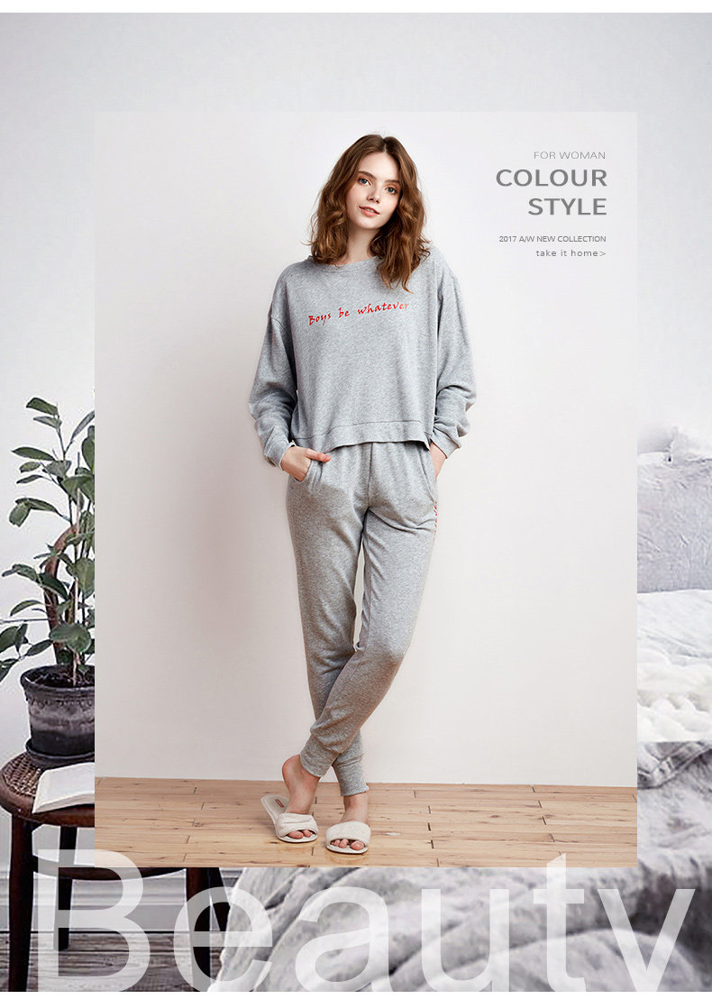 Pyjama mixte en Coton à manches longues - Ref 3005456 Image 15