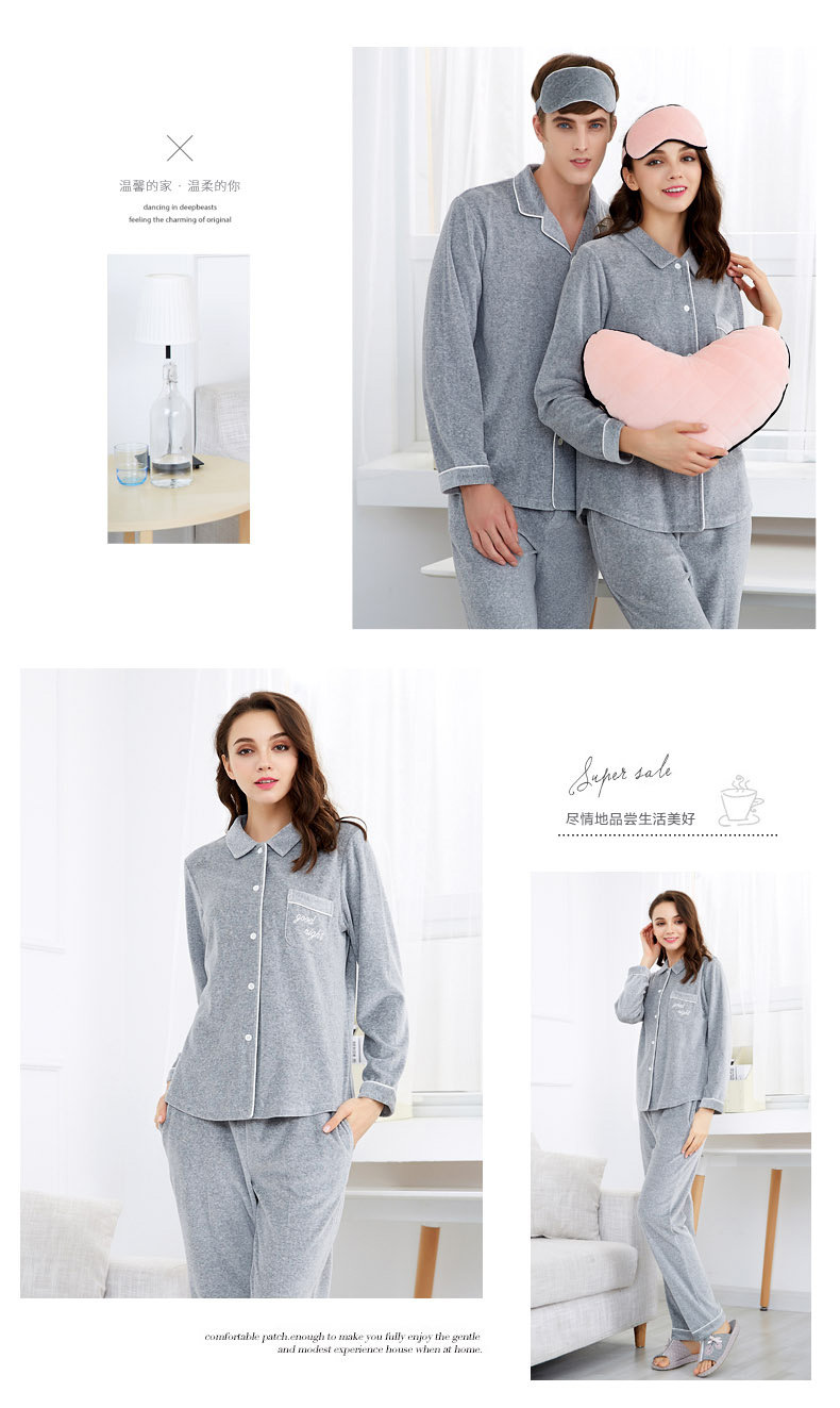 Pyjama mixte en Coton à manches longues - Ref 3005444 Image 15