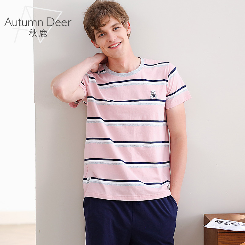 Pyjama mixte en Coton à manche courte - Ref 3005442 Image 4