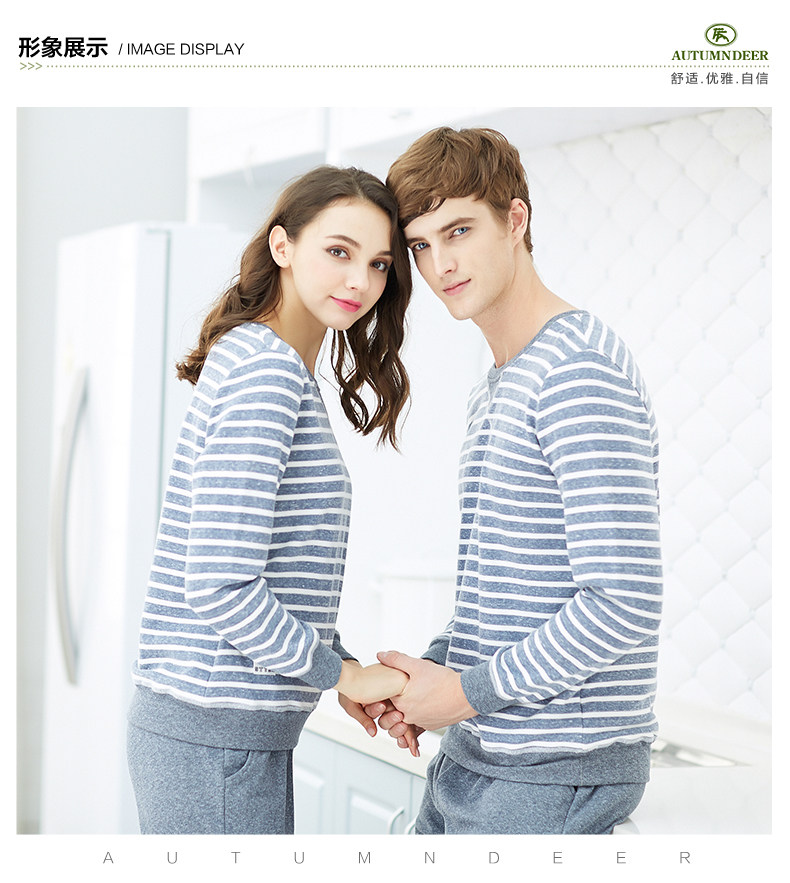 Pyjama mixte en Coton à manches longues - Ref 3005434 Image 6