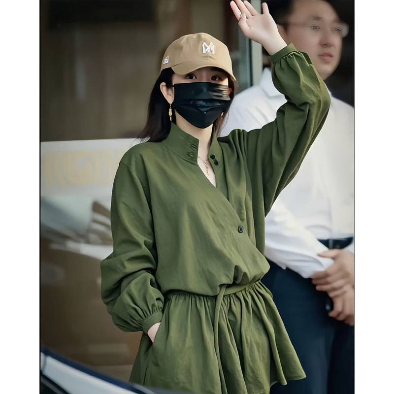 Old Money Style Linen Jumpsuit for Women, Summer Light Luxury, High-End Feel, Waist-Cinching, Slimming, Commuter Cotton-Linen Shirt Jumpsuit Old Money Style Linen Jumpsuit for Women, Summer Light Luxury, High-End Feel, Waist-Cinching, Slimming, Commuter Cotton-Linen Shirt Jumpsuit