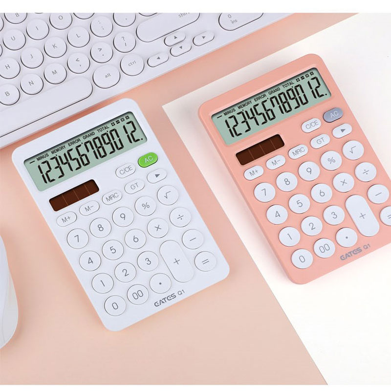 Ida DC 116 calculator Makaron Mini Portable Solar Fashion Student Computer