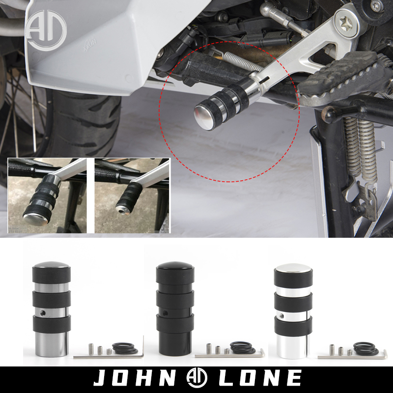 Application of the BMW S1000XR F800R GT modified aluminum alloy hanging gear lever to increase the speed change lever plus coarse lengthening 