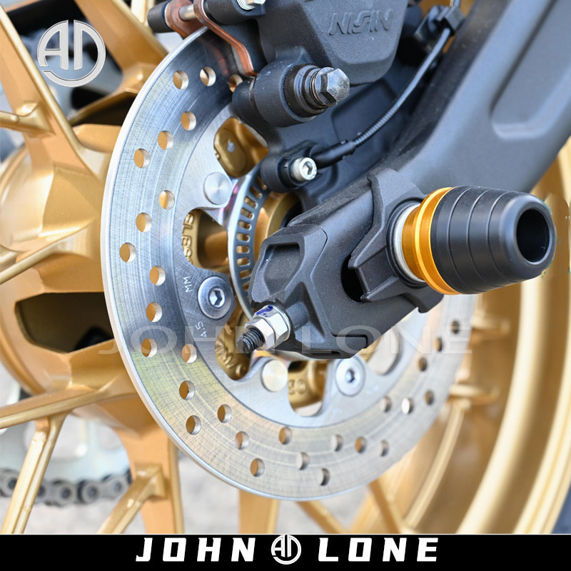 Applicable Kawasaki Z650RS NINJA650 ninja front wheel anti-fall ball rear rocker rear flat fork protection bumper 