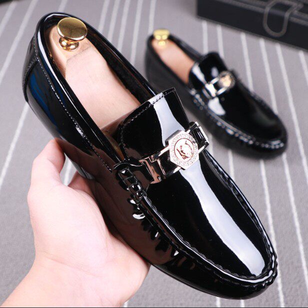 Summer breathable bean-bean shoes Men's Inn Wind One foot pedal Lazy Shoes Trend 100 Hitch Casual Shoes Net Red Bursting Shoes