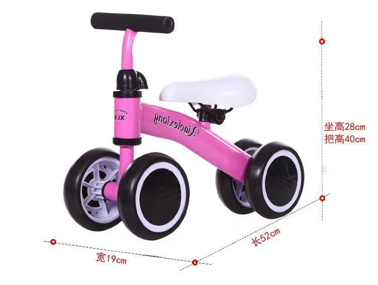 xe thăng bằng ander Xe tay ga trẻ em cân bằng xe bé yo xe bé tập đi bộ 1-3 tuổi đồ chơi xe trượt - Smart Scooter xe thăng bằng xuất châu âu