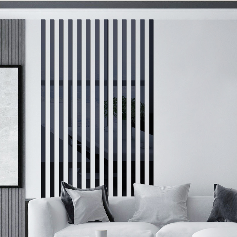 Support for custom acrylic self-adhesive waist line stereo living room ceiling TV background wall mirror wall patch strip waist