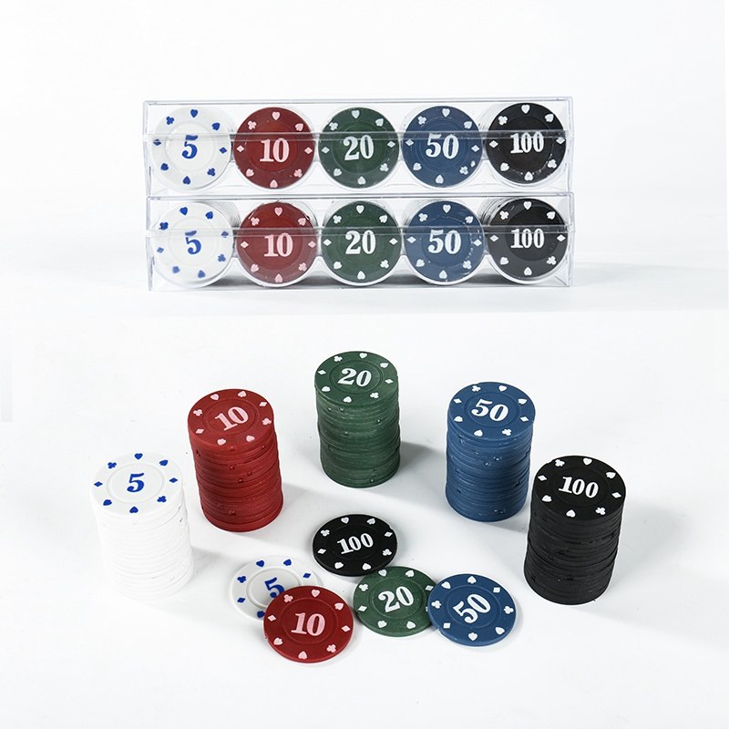 High-end Mahjong Machine Chips Playing Cards Chess room Special tokens high-end number plate Double sided round card sleeves