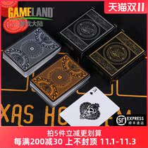 Game mainland Egypt gilt plastic small print Texas playing cards chess room mahjong depute special Texas poker