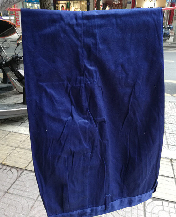 87 old blue pants winter pants large waist circumference 87 everwear pants polyester blue pants retired stock